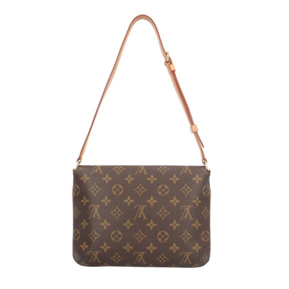 LOUIS VUITTON Brown Monogram Canvas Shoulder Bag - Picture 3 of 12